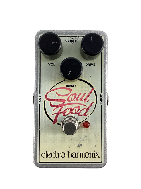Vist Large View of Product Image Which is Used Electro Harmonix Soul Food Overdrive Pedal