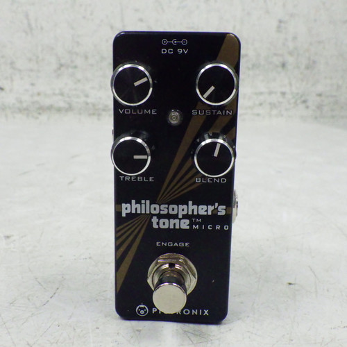 Vist Large View of Product Image Which is Used Pigtronix PHILOSOPHERS TONE COMPRESSOR Compressor Pedal