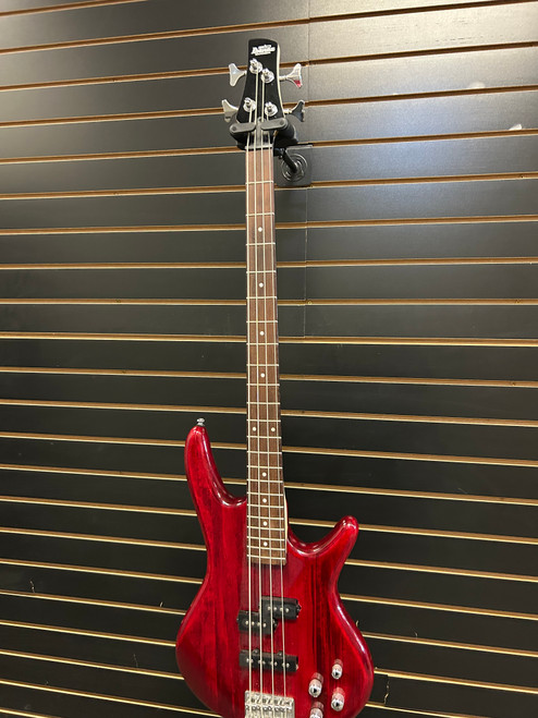 Vist Large View of Product Image Which is Used Ibanez GIO Bass Guitar Red 4-String
