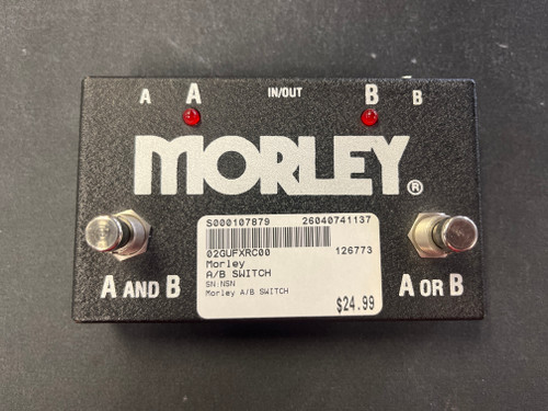 Vist Large View of Product Image Which is Used Morley A/B SWITCH Switch Pedal