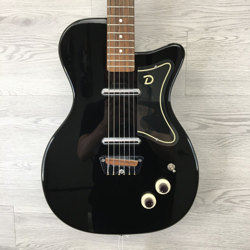Vist Large View of Product Image Which is Used Danelectro 56 U-2 REISSUE LP Type Electric Guitar Black 6-String