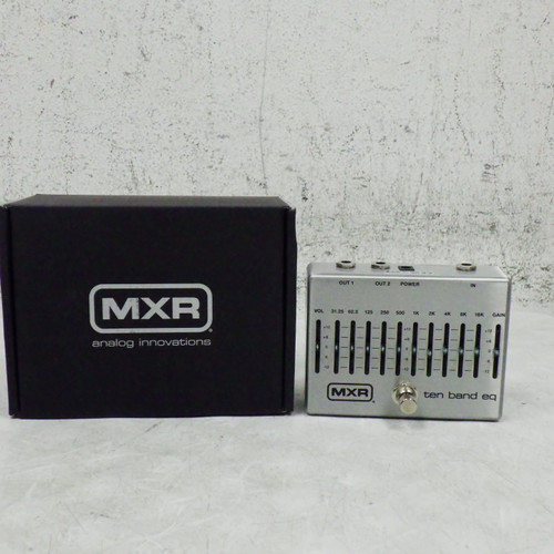 Vist Large View of Product Image Which is Used MXR 10 BAND EQ WITH POWER EQ Pedal