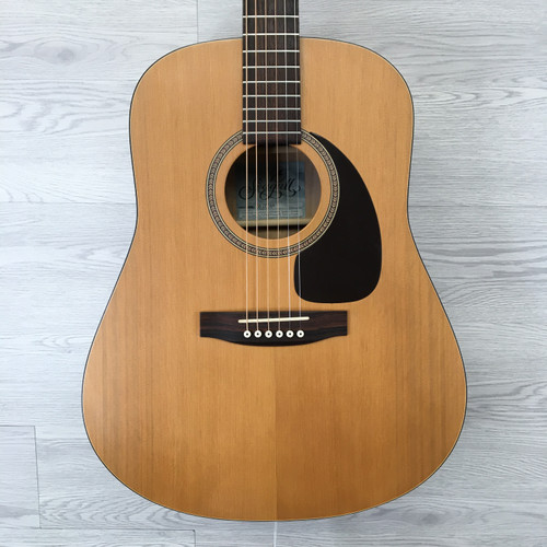 Vist Large View of Product Image Which is Used Seagull S6 CEDAR -HUMP Solid Top Acoustic Guitar Wood