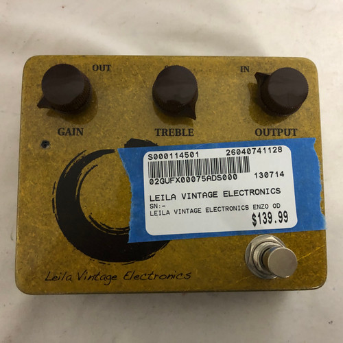 Vist Large View of Product Image Which is Used LEILA VINTAGE ELECTRONICS ENZO OD Overdrive Pedal