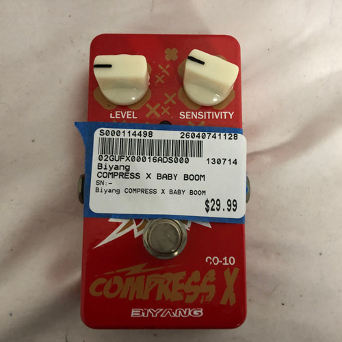 Vist Large View of Product Image Which is Used Biyang COMPRESS X BABY BOOM Compressor Pedal