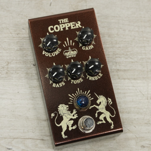 Vist Large View of Product Image Which is Used Victory V1 The Copper Guitar Preamp Pedal