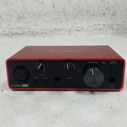 Vist Large View of Product Image Which is Used Focusrite SCARLETT SOLO GEN 3 Computer Interface 2 A/D Recording Inputs