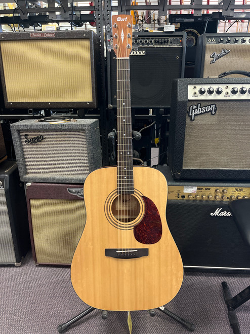 Vist Large View of Product Image Which is Used Cort EARTH 60 Laminate Top Acoustic Guitar Natural