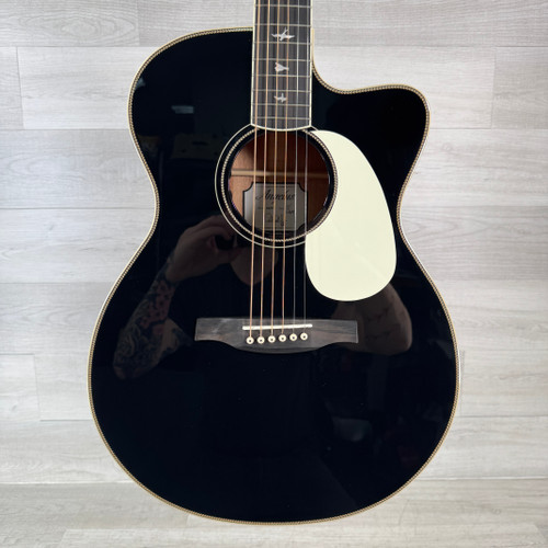 Vist Large View of Product Image Which is Used PRS SE Angelus A20E Acoustic-electric Guitar - Black Top - Gig Bag Included