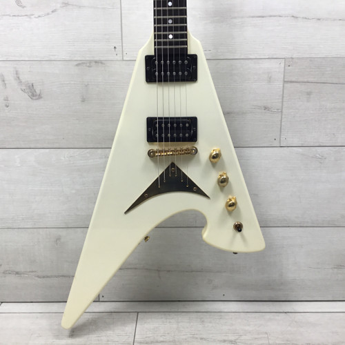 Vist Large View of Product Image Which is Used Washburn PT60 Poptop Electric Guitar White