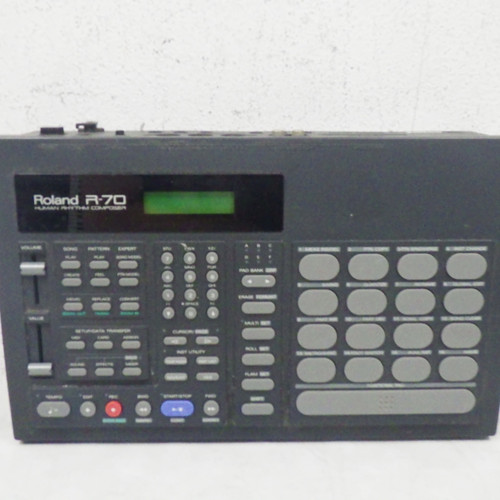 Vist Large View of Product Image Which is Used Roland R-70 HUMAN RHYTHM COMPOSER Vintage Drum Machine