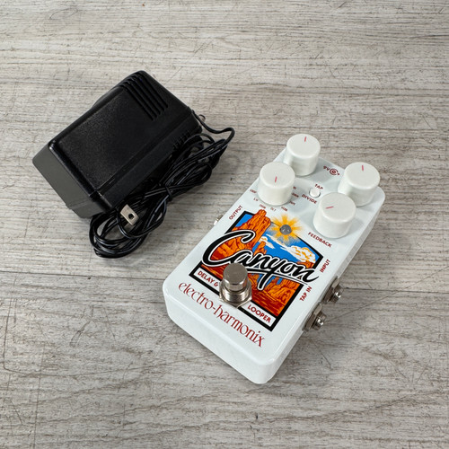 Vist Large View of Product Image Which is Used Electro-Harmonix Canyon Delay and Looper Pedal