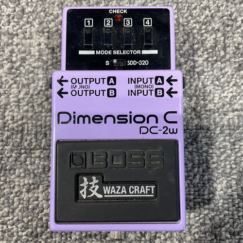 Vist Large View of Product Image Which is Used BOSS DC-2W DIMENSION C Guitar Modulation Pedal