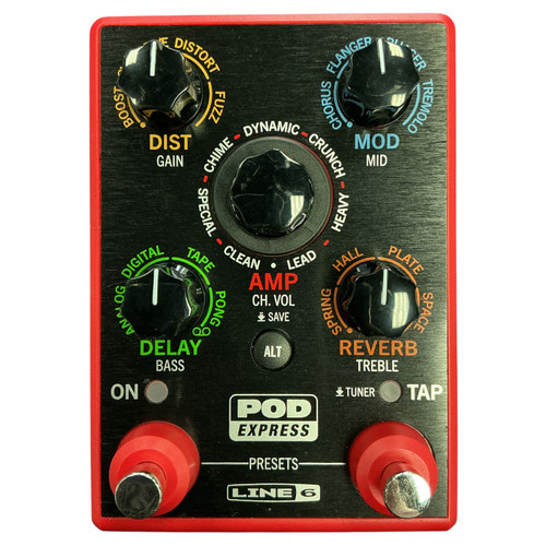 Vist Large View of Product Image Which is Used Line 6 POD EXPRESS Floorboard Amp Modeling + FX