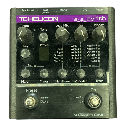 Vist Large View of Product Image Which is Used TC Helicon VOICETONE SYNTH Pro Sound Effects Unit no PSU
