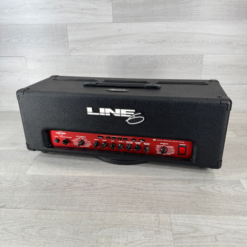 Vist Large View of Product Image Which is Used Line 6 Flextone HD - Stereo 300-Watt Guitar Amplifier Head - Footswitch Included