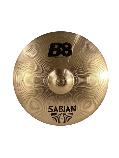 Vist Large View of Product Image Which is Used Sabian B8 Ride Cymbal 20"