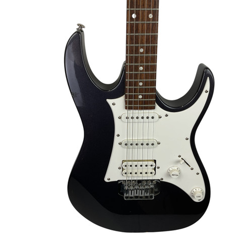 Vist Large View of Product Image Which is Used Ibanez GIO HSS S Type Electric Guitar Silver/Gray 6-String