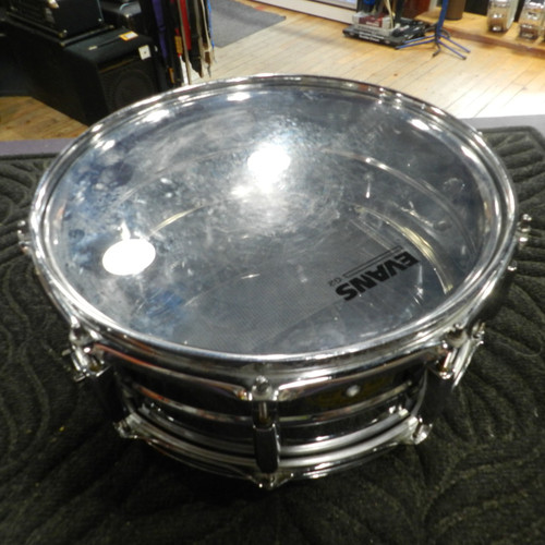 Vist Large View of Product Image Which is Used Pearl SENSITONE 14X5.5 Metal Snare Drum 14"
