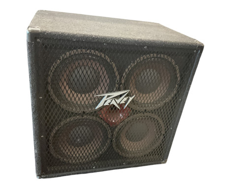 Vist Large View of Product Image Which is Used Peavey 410TX 4 x 10 Bass Guitar Cabinet 4 x 10