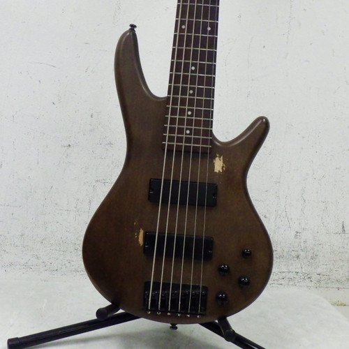 Vist Large View of Product Image Which is Used Ibanez GSR206B 6-STRING BASS J Type Bass Guitar Brown 6-String