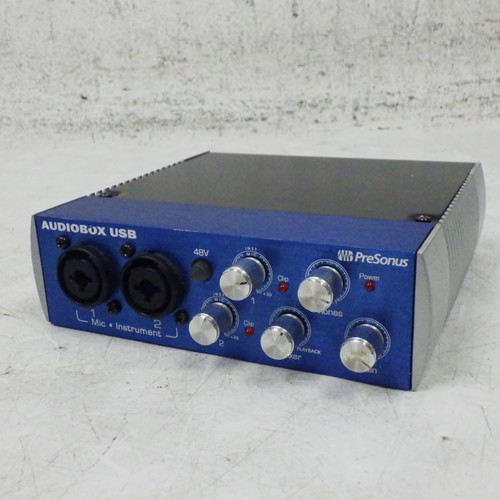 Vist Large View of Product Image Which is Used Presonus AUDIOBOX USB INTERFACE Computer Interface 2 A/D Recording Inputs