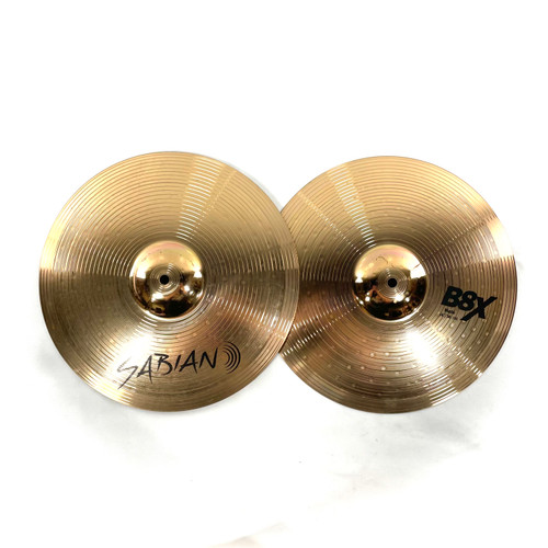 Vist Large View of Product Image Which is Used Sabian B8X Hi Hat Cymbals 14"
