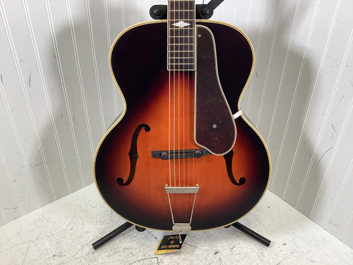 Vist Large View of Product Image Which is Used Epiphone MASTERBILT DELUXE VS Solid Top Acoustic Guitar Sunburst