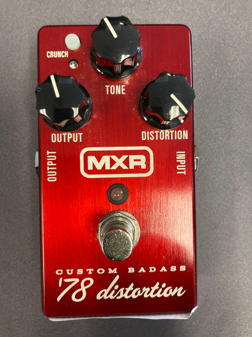 Vist Large View of Product Image Which is Used MXR CUSTOM BADASS 78 DISTORTION Distortion Pedal