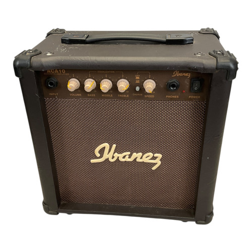 Vist Large View of Product Image Which is Used Ibanez ACA10 Solid State Guitar Amplifier