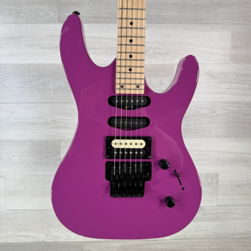 Vist Large View of Product Image Which is Used Kramer Striker HSS Electric Guitar - Majestic Purple