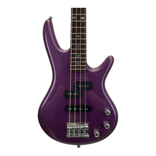 Vist Large View of Product Image Which is Used Ibanez Mikro GSRM20 Bass Guitar Purple 4-String
