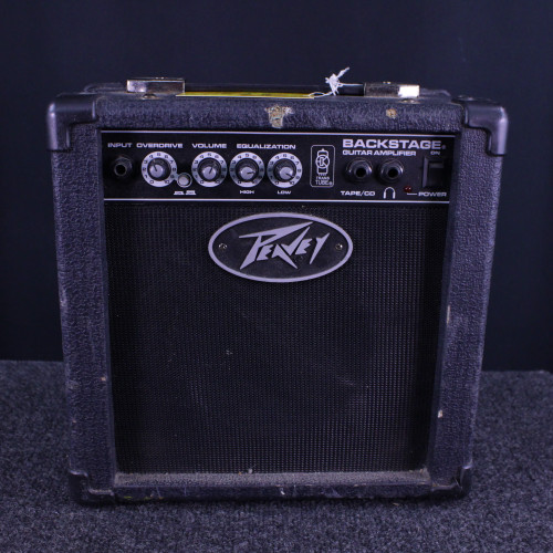 Vist Large View of Product Image Which is Used Peavey BACKSTAGE 1 x 5 Solid State Amplifier 1 x 5