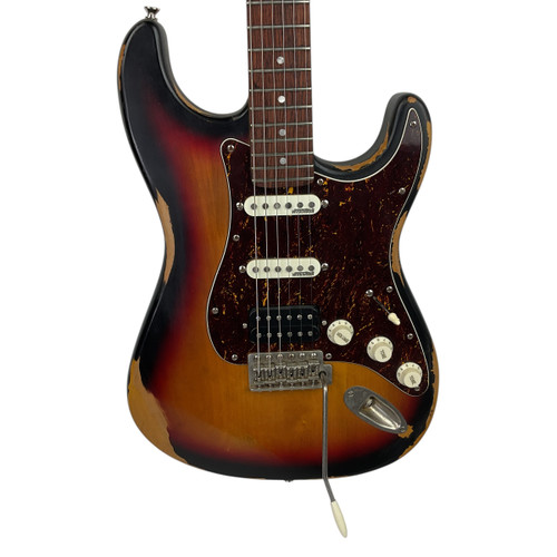 Vist Large View of Product Image Which is Used Vintage ICON SERIES V6 S Type Electric Guitar Sunburst 6-String