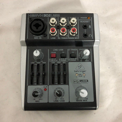 Vist Large View of Product Image Which is Used Behringer XENYX302USB Compact Recording Device