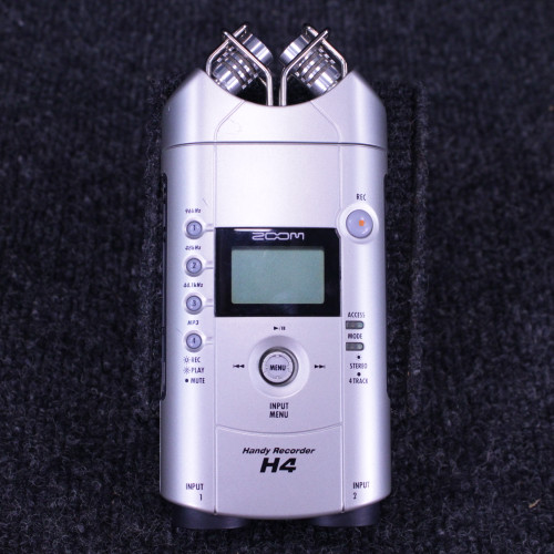 Vist Large View of Product Image Which is Used Zoom H4 HANDY RECORDER W/PWR Compact Recording Device