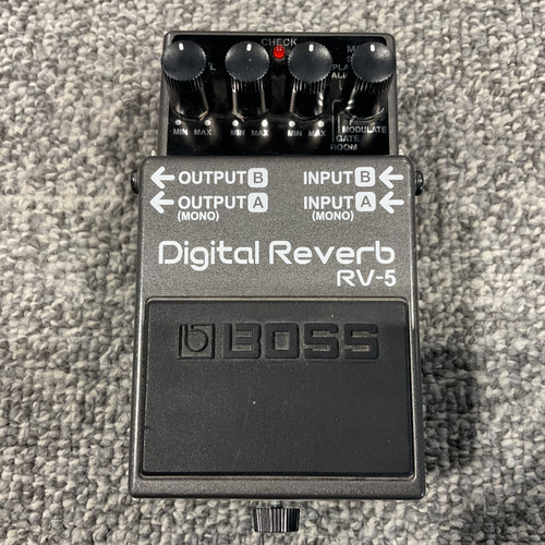 Vist Large View of Product Image Which is Used BOSS RV-5 DIGITAL REVERB Guitar Pedal