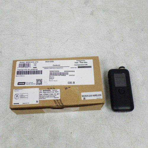 Vist Large View of Product Image Which is Used Shure MXW1X Microphone