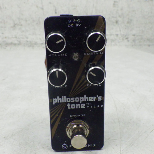 Vist Large View of Product Image Which is Used Pigtronix PHILOSOPHERS TONE Guitar Effects Pedal