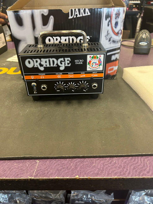 Vist Large View of Product Image Which is Used Orange MICRO DARK Tube Guitar Amp No Size