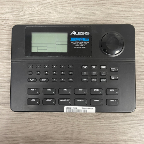 Vist Large View of Product Image Which is Used - Alesis SR-16 W/AC Compact Drum Machine