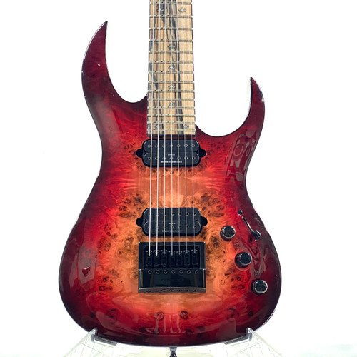 Vist Large View of Product Image Which is Used BC Rich Shredzilla 7 Prophecy Archtop EverTune - Lava Burst