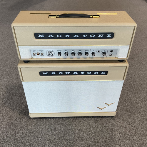 Vist Large View of Product Image Which is Used MAGNATONE SUPER FIFTY-NINE M-80 WITH 2X12 - GIBBONS Guitar Amplifier and  Cabinet