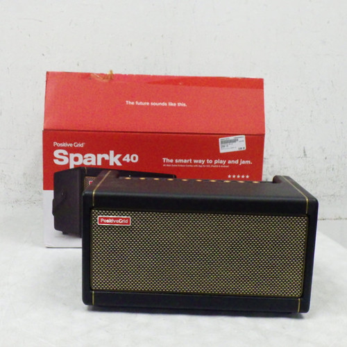 Vist Large View of Product Image Which is Used Positive Grid SPARK 40 Solid State Guitar Head