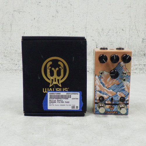 Vist Large View of Product Image Which is Used Walrus Audio KANGRA FILTER FUZZ Fuzz Pedal