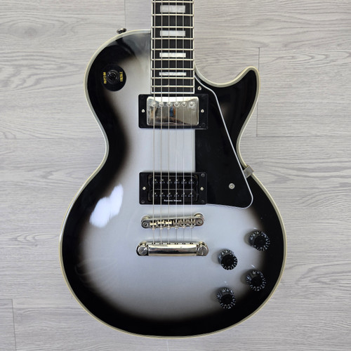 Vist Large View of Product Image Which is Used Epiphone LES PAUL CUSTOM 2021 -PICKUP LP Type Electric Guitar Silver Burst 6-String