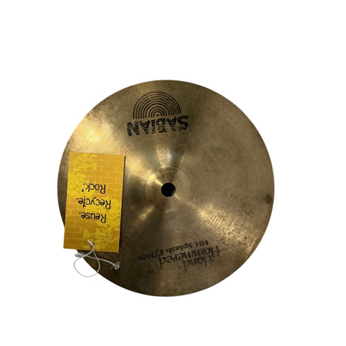Vist Large View of Product Image Which is Used Sabian 8IN HAND HAMMERED SPLASH Splash Cymbal 8"
