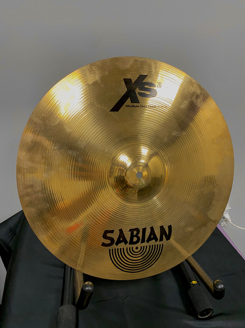 Vist Large View of Product Image Which is Used Sabian SX20 18 INCH MED-THIN CRASH CYMBAL Crash Cymbal 18"