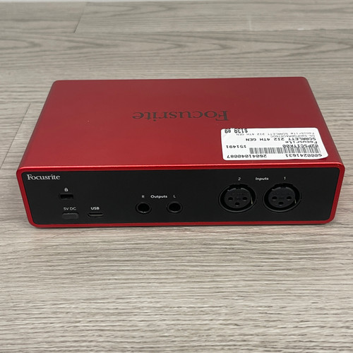 Vist Large View of Product Image Which is Used - Focusrite SCARLETT 2I2 4TH GEN Computer Interface 