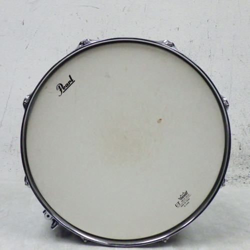 Vist Large View of Product Image Which is Used Pearl SST limited Edition Snare Strata Red Wood Snare Drum 14"